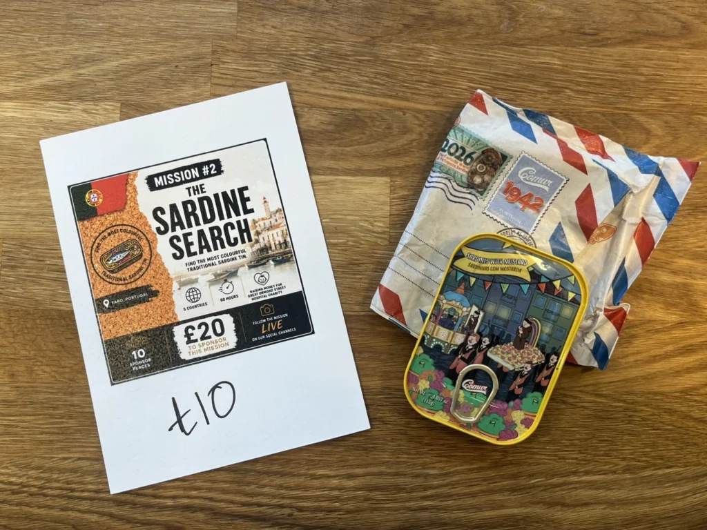 Mission #02 - The Sardine Search